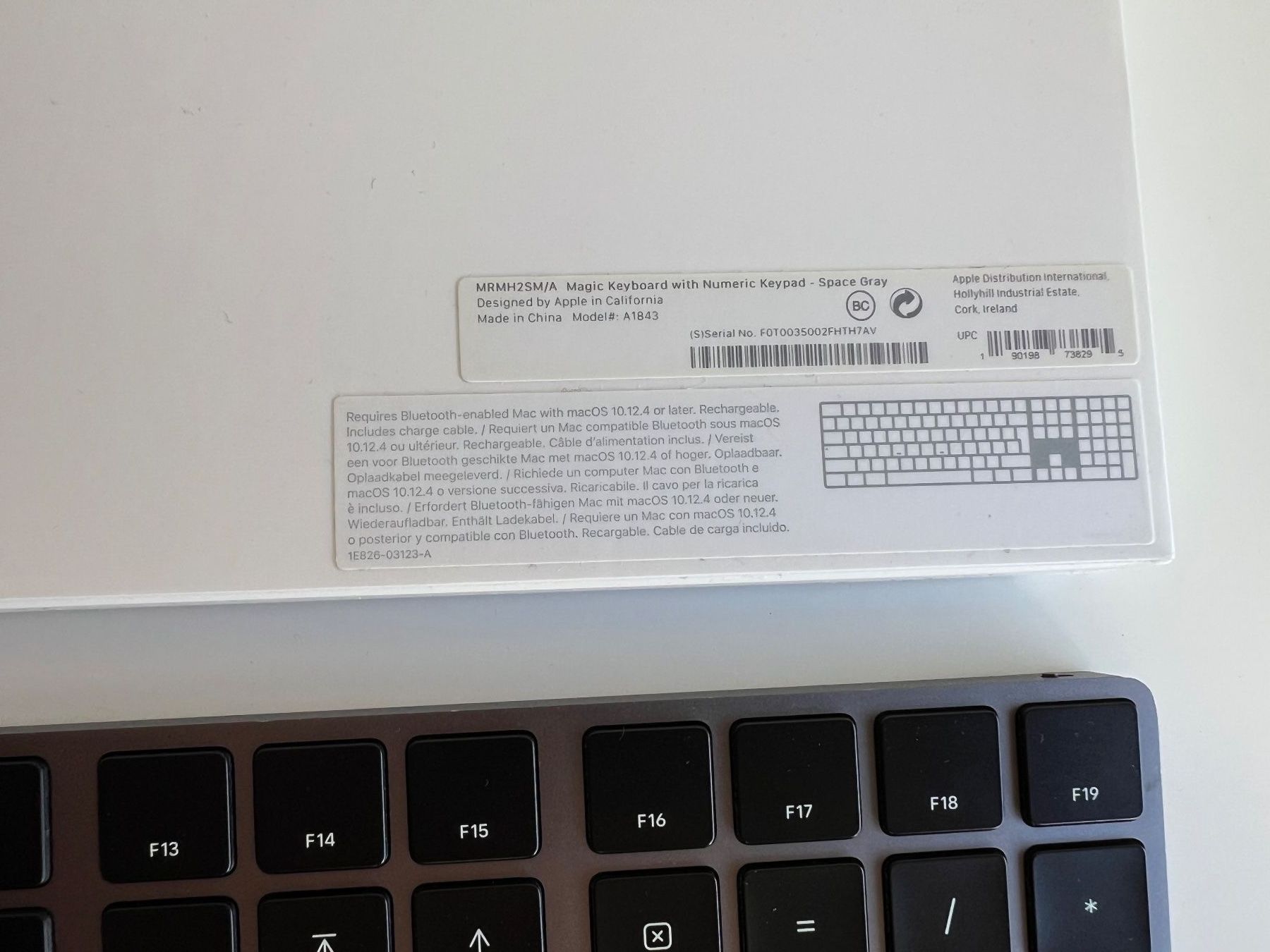 Apple Claviers: Apple Magic Keyboard mit Numpad Space Grey – D'occasion à Zürich par Yuri_D 1