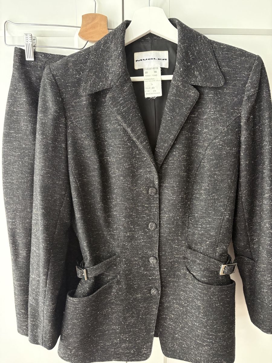 Mugler Completi & Tailleur: Wool Vintage Mugler Suit – Usato da Nyon venduto da My_wardrobe 1