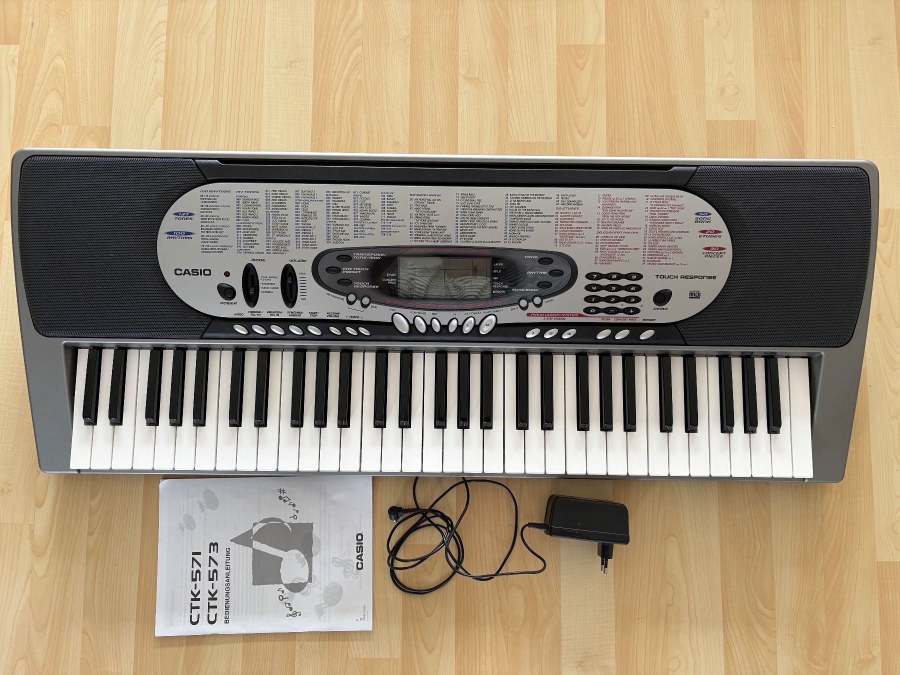 Casio Strumenti musicali: Casio CTK-571 Keyboard voll funktionsfähig – Usato da Siebnen venduto da knutsel885 1