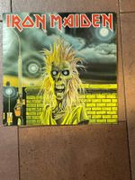 Signierte LP von Iron Maiden von allen 5 signiert