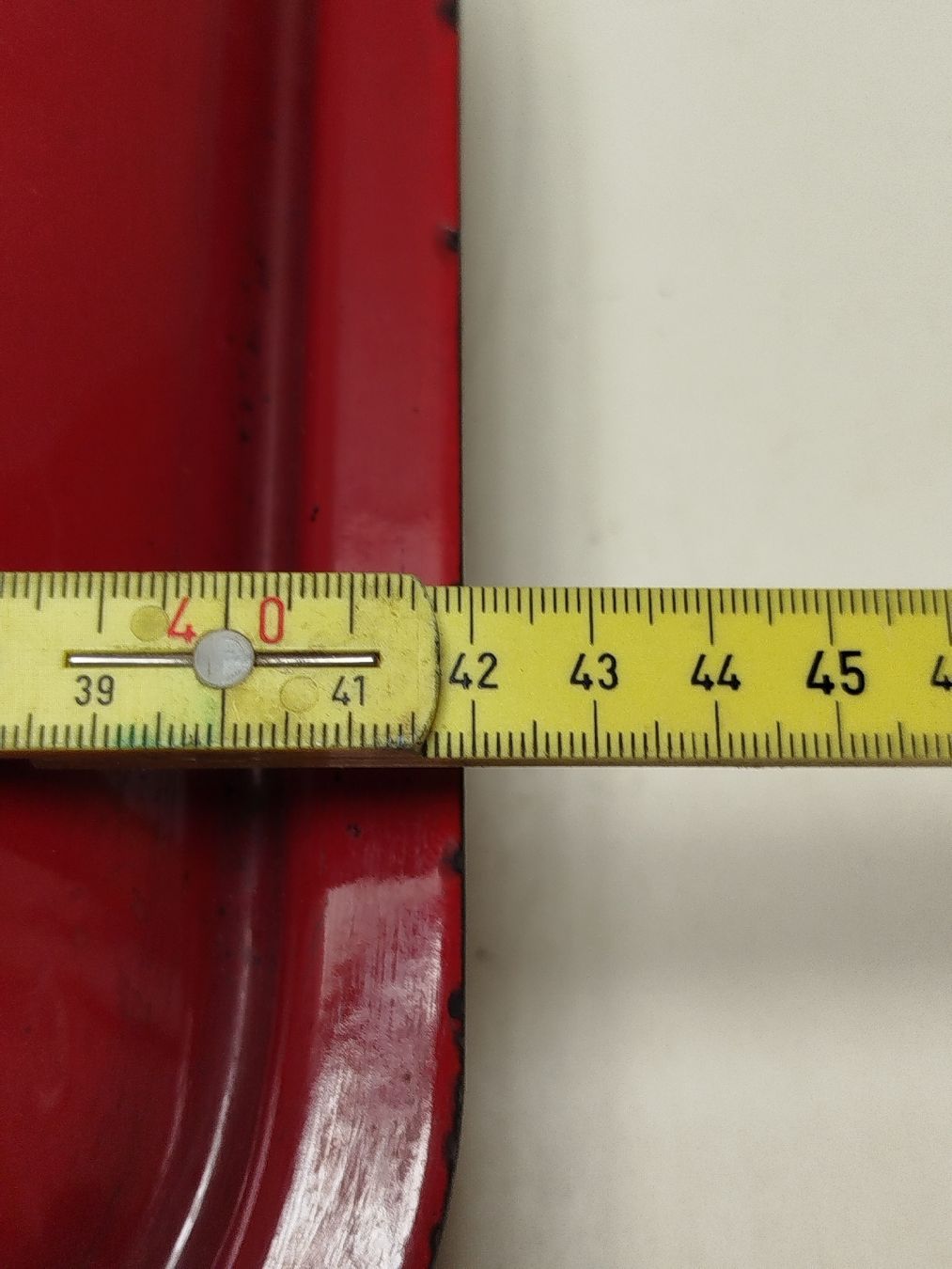 Teglie da forno: Vintage Emaille Bräter, rot - (em60) – Usato da Künten venduto da Schnaepplihuus 7