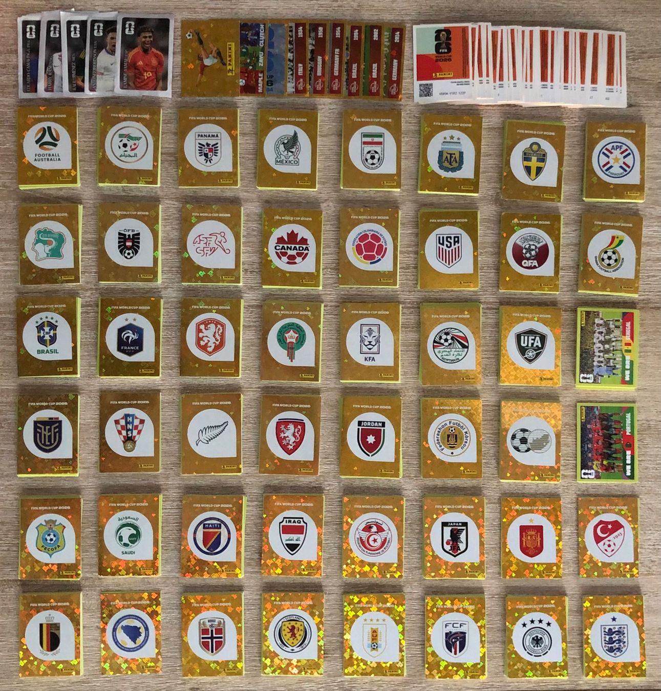 Panini Carte collezionabili: +910 Panini – Ohne Duplikate – Nuovo (secondo la descrizione) da Courtételle venduto da nat_xw2z