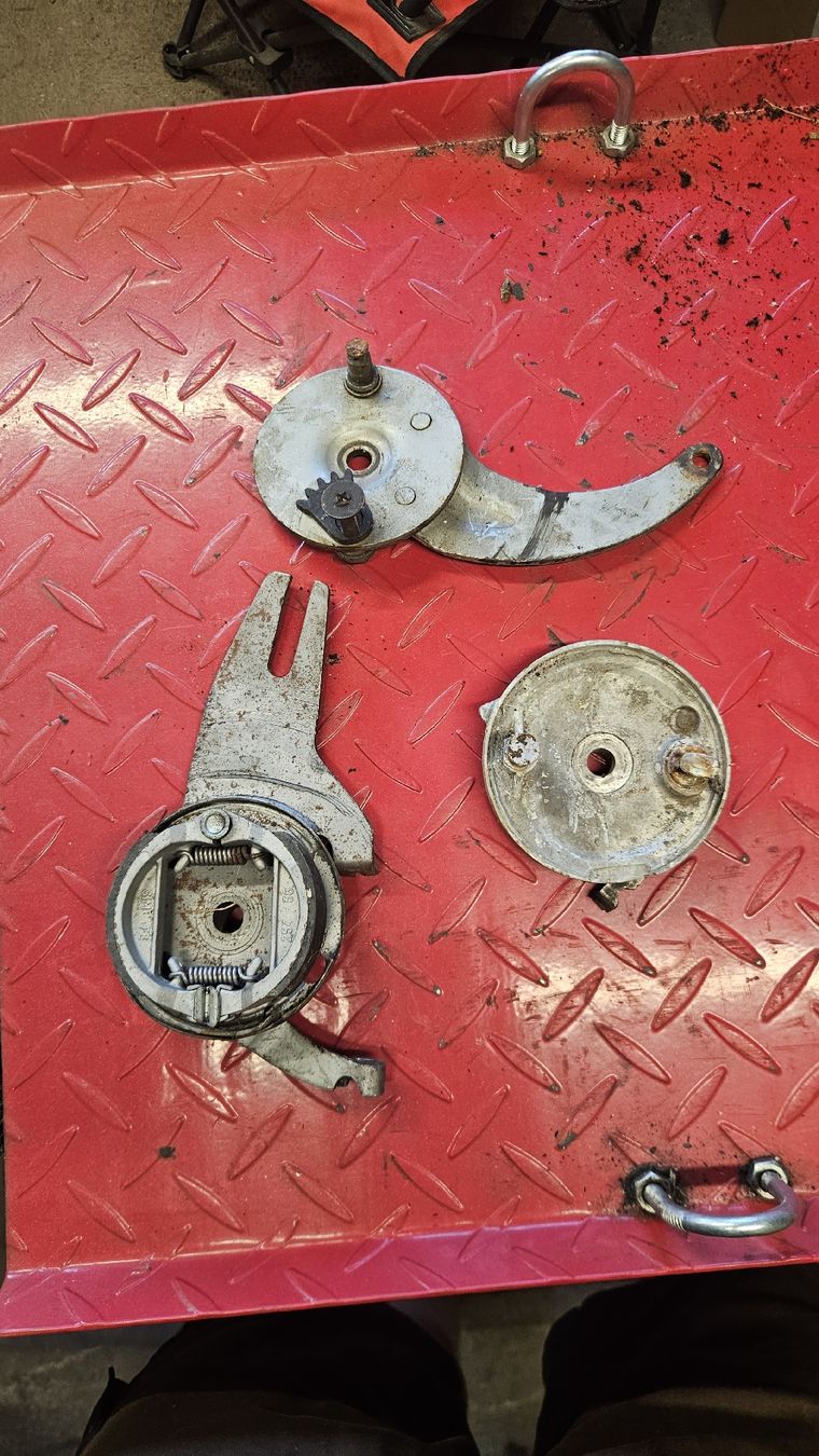 Puch Mofa-Ersatzteile: Bremsankerplatten Puch / Sachs – Gebraucht aus Friltschen von len_lw2f