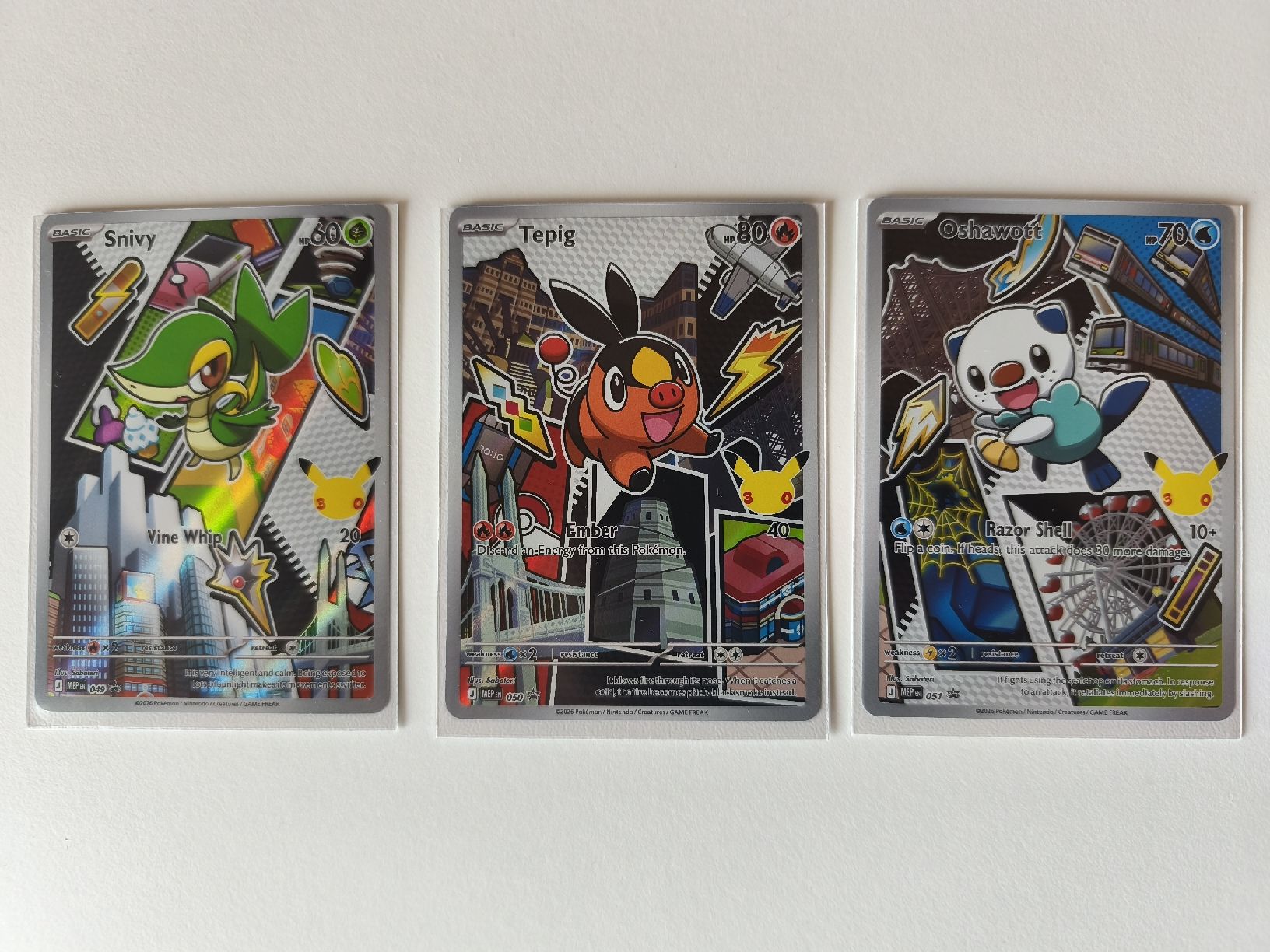 Cartoline: Pokemon starter promos – Nuovo (secondo la descrizione) da Diegten venduto da cil_5sjx
