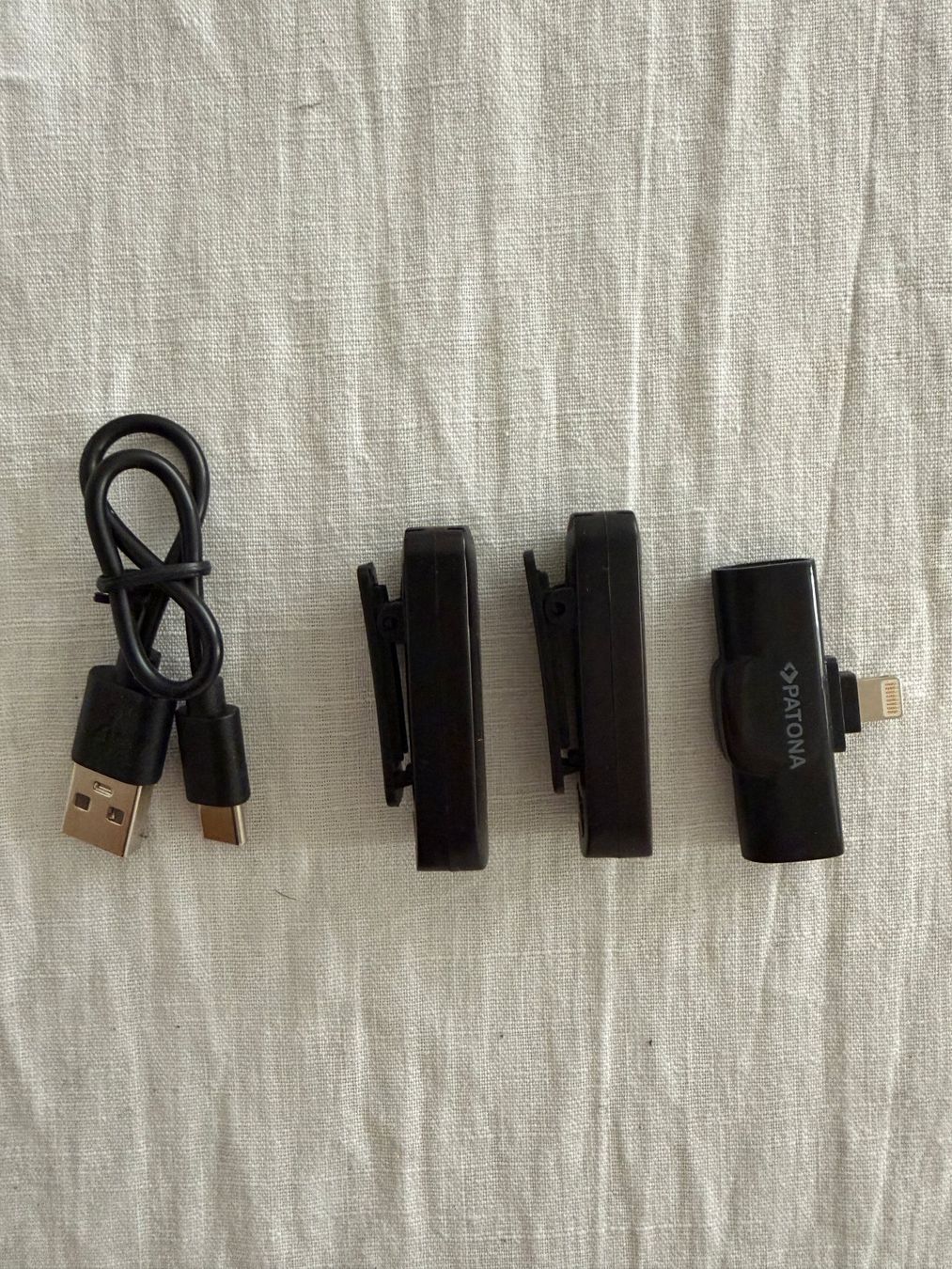 Microfoni: Patona Wireless Mikrofon Set für iPhone – Usato da Zürich venduto da A_M_ 1