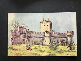 AK  Künstlerkarte Bellinzona Fridoeri ungelaufen   (G1107)