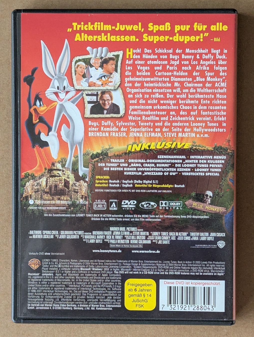 Alle DVDs: Looney Tunes - Back In Action – Gebraucht aus Aarau von usmichi 1