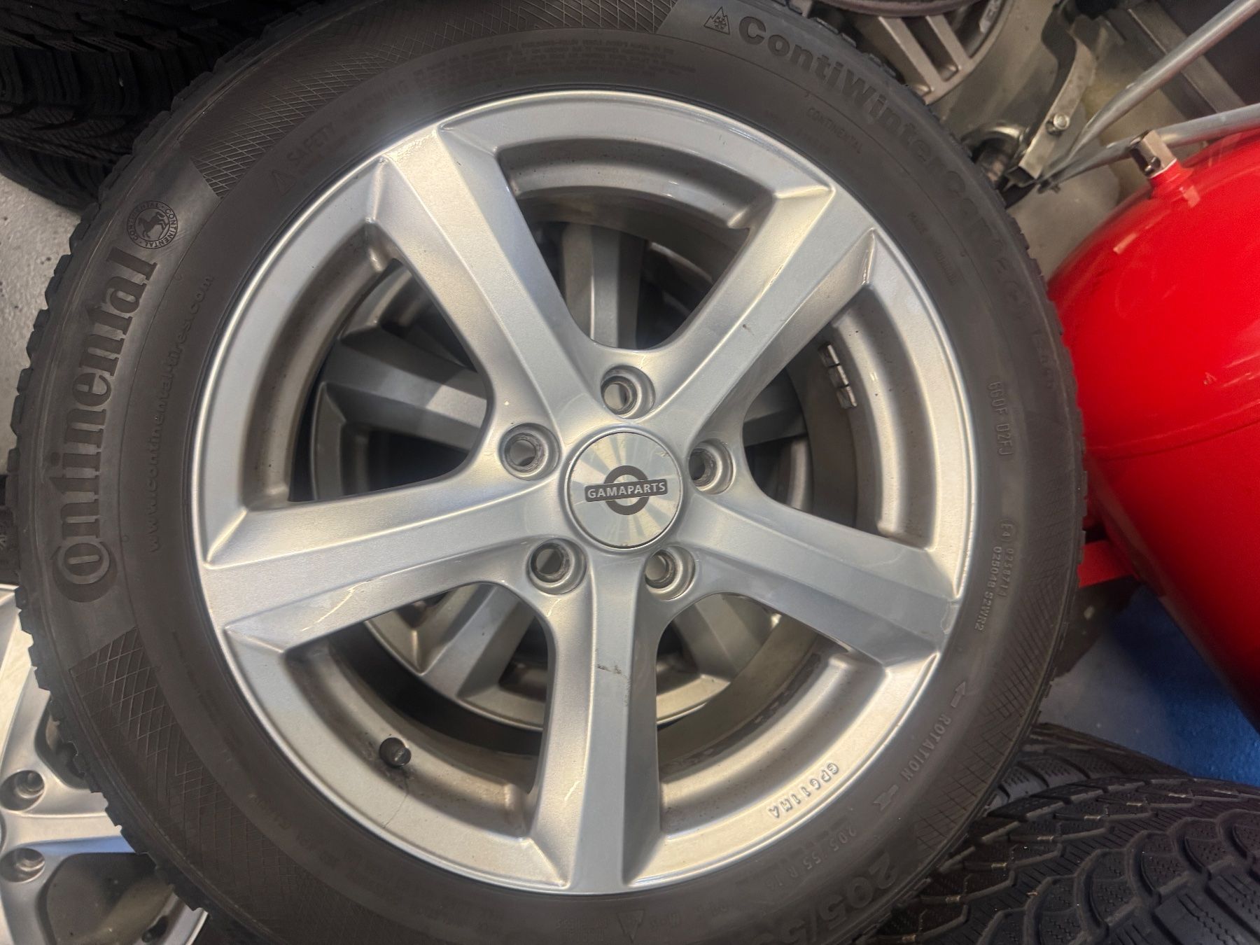 Gamaparts Pneumatici & Ruote complete: VW Golf 7 Winterfelgen Gamaparts – Usato da Wilen b. Wil venduto da gp6_2pxn 2