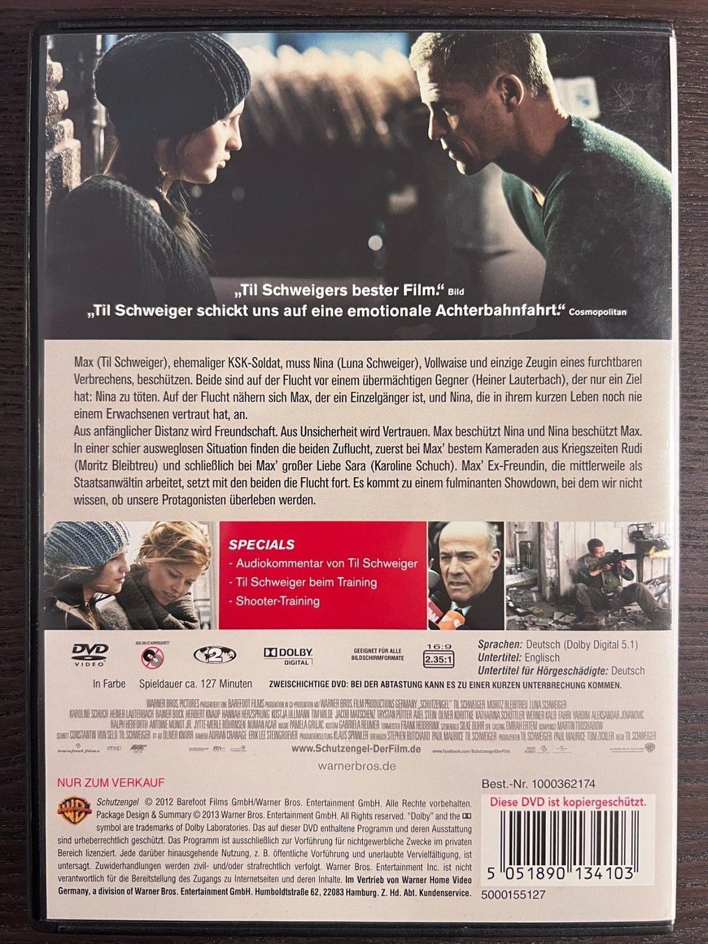Tutti i DVDs: Schutzengel – Usato da Zürich venduto da FilmFreunde 1
