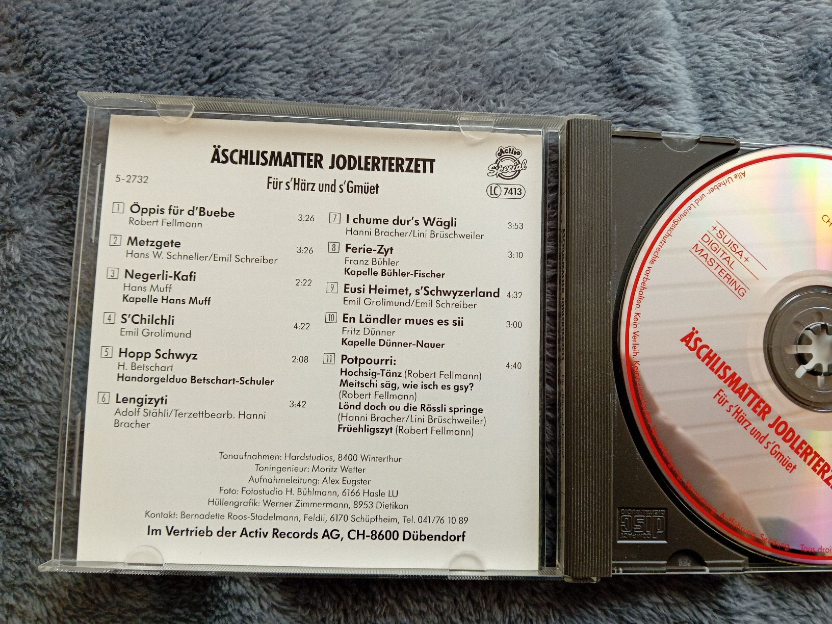 CD: CD Äschlismatter Jodlerterzett – Usato da Witterswil venduto da hele04 1