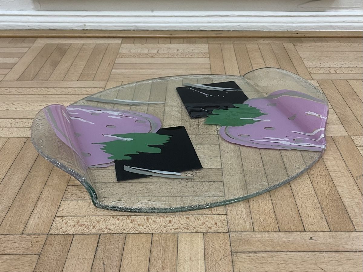 Servierplatten: 80s Design Glas Serviertablett vintage Design Glasplatte – Gebraucht aus Zürich von Vintagewiesel 4