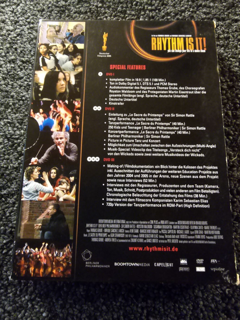 Tutti i DVDs: Seltene "Rhythm Is It!" DVD (20898) – Usato da Ruswil venduto da jan_bxl5 1