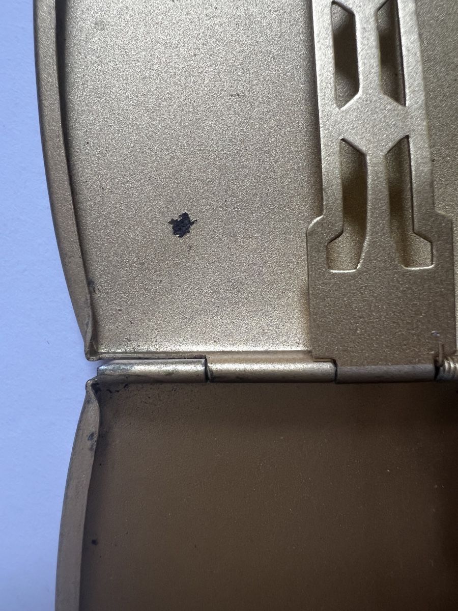 Sonstige Tabakwaren: Vintage Blechetui für Zigaretten oder Visitenkarten – Gebraucht aus Zürich von rsa_dv8r 4