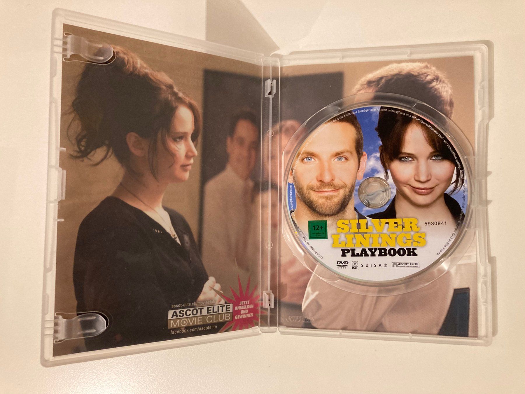 Tutti i DVDs: DVD | SILVER LININGS PLAYBOOK – Usato da Basel venduto da Nofretete39 1