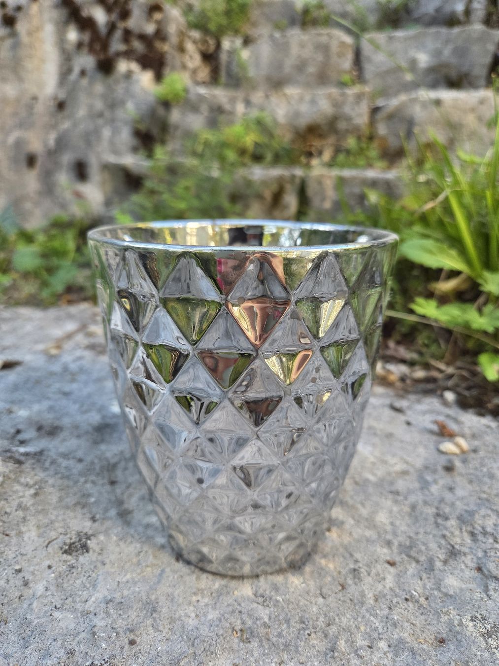 Vasi per fiori: Orchideen-Topf "Mirror Silver" von Scheurich – Usato da Suhr venduto da lovecolours