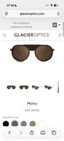 Sonnenbrille Glacier Optics Moiry braun neuwertig