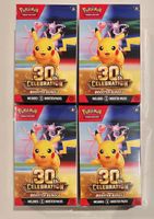 🔥 🇺🇸 Pokémon TCG 30th Anniversary Booster Bundles x4
