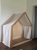 Child's bed with tent cover good condition