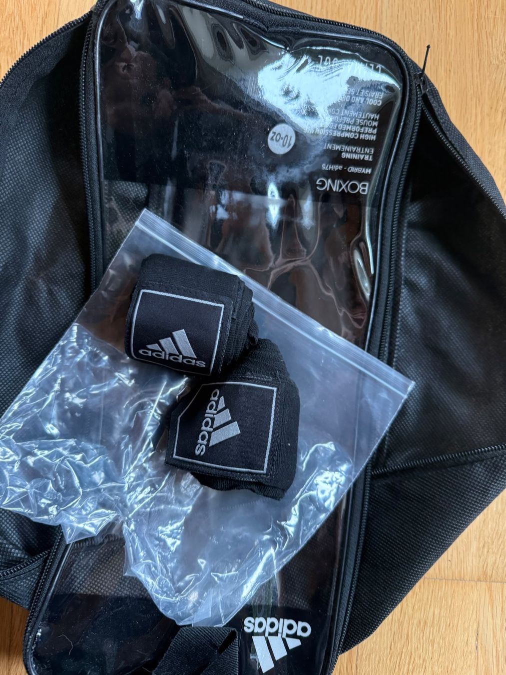 Sacchi da boxe: Adidas Boxset – Boxsack mit Boxhandschuhen – Usato da Neudorf venduto da gas_l5pm 4