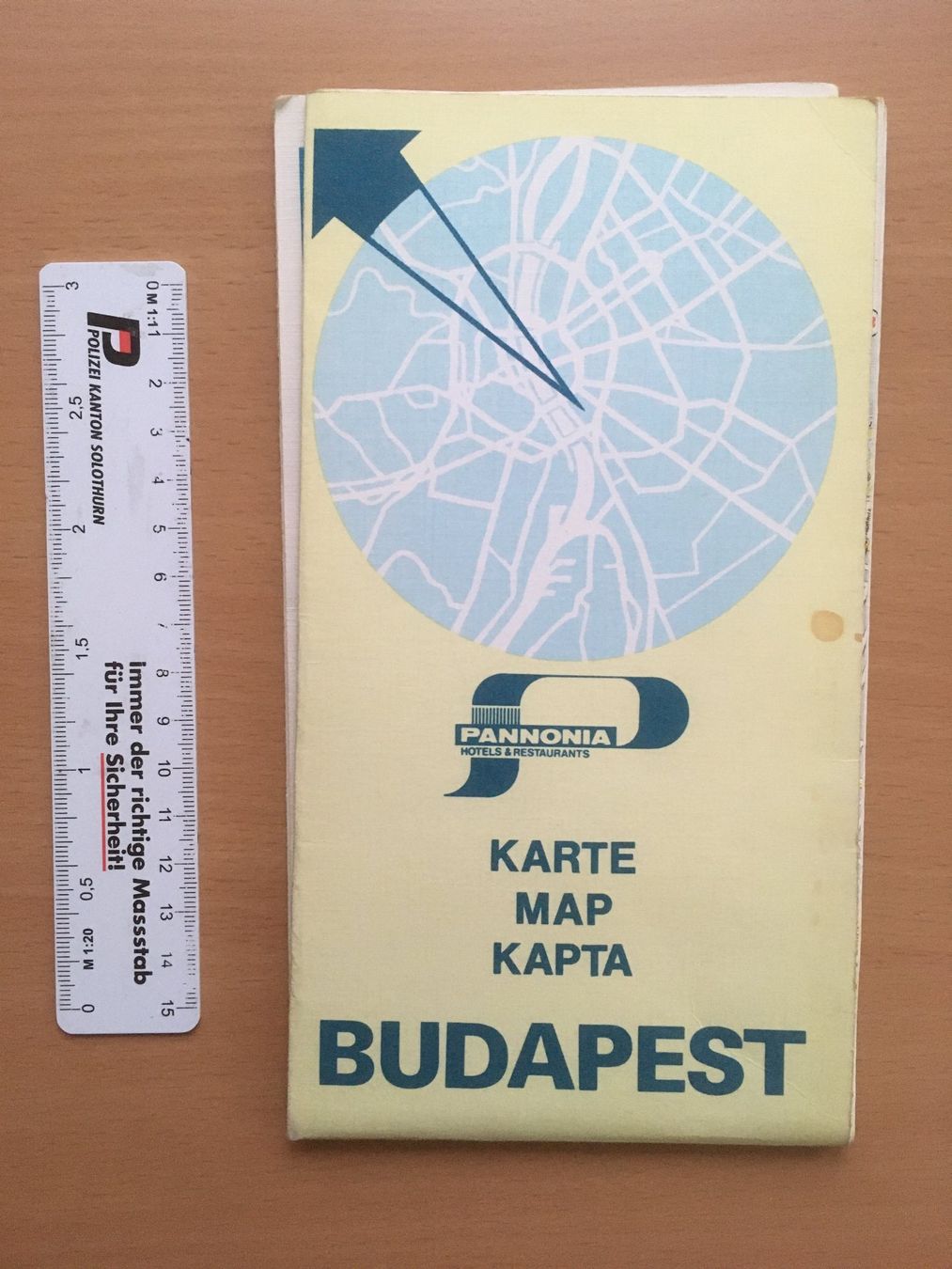 Documents: Karte Budapest – D'occasion à Grenchen par Kogi7 1