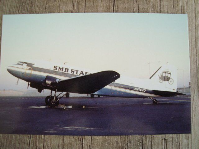 Cartoline postali: SMB Stage Lines DC-3 N41447 – Nuovo e nell'imballaggio originale da Thun venduto da Abigboss