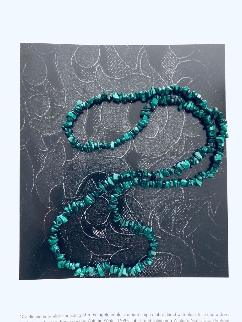 Catenine: Aussergewöhnlicher Kette mit MALACHITE – Usato da Winkel venduto da Luxtime 1