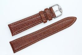 Bulova Lederband 19mm mit Dornschliesse