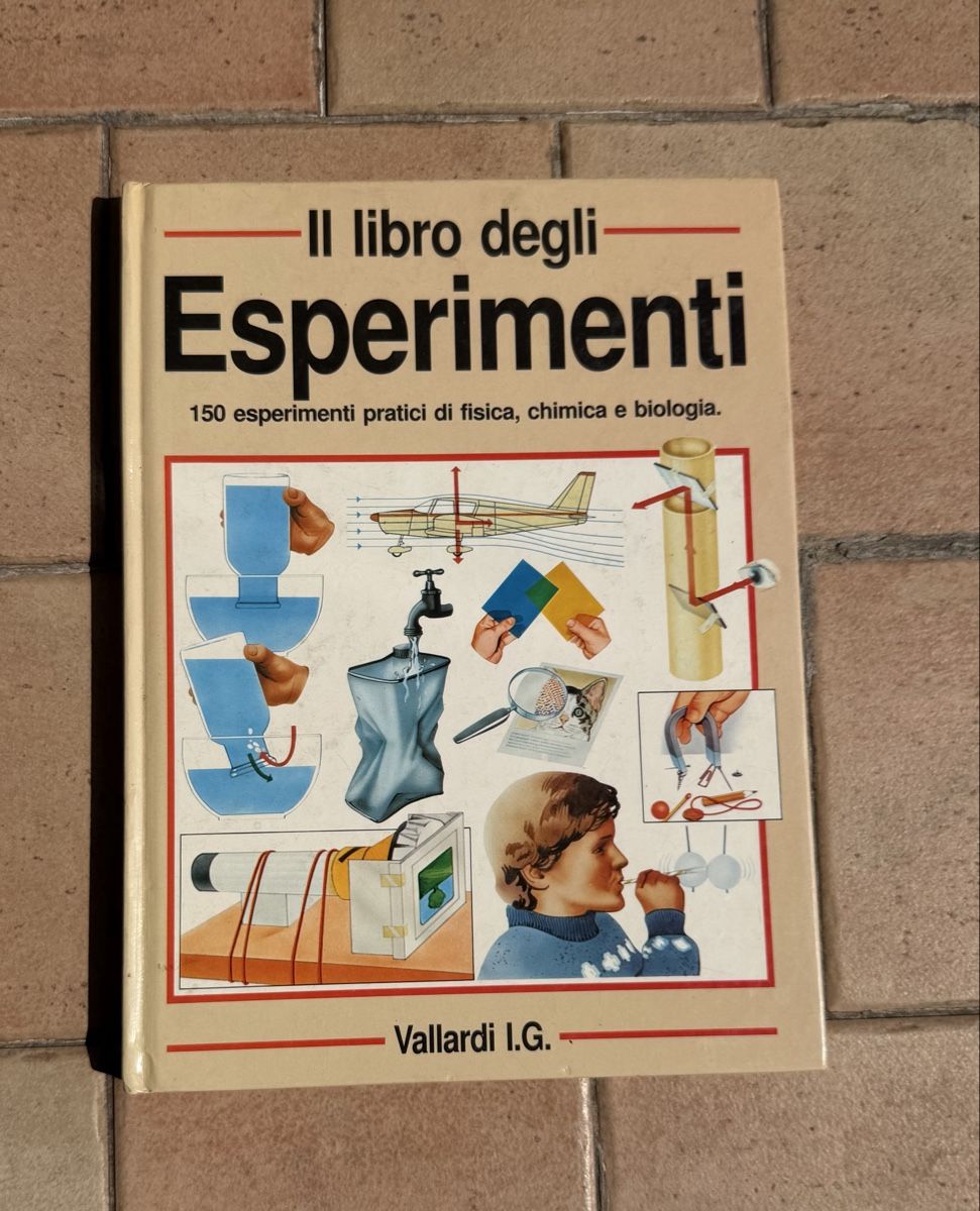 Libri: Libro Il libro degli Esperimenti Vallardi I.G. – Usato da S. Pietro venduto da fil_yhb9