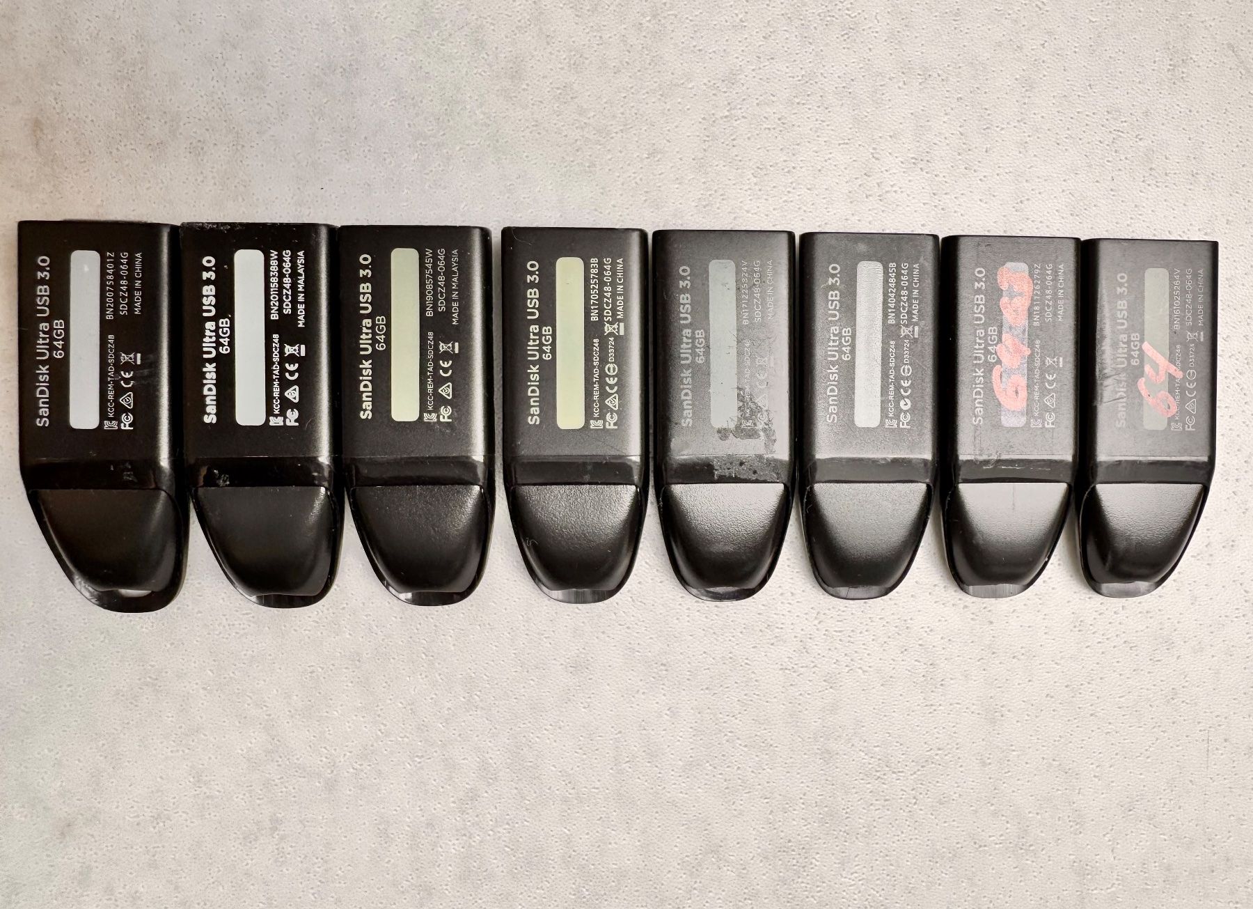 Sandisk USB Sticks: 8x SanDisk USB 3.0 Sticks 64 GB – D'occasion à Hermetschwil-Staffeln par Mobile2013 5
