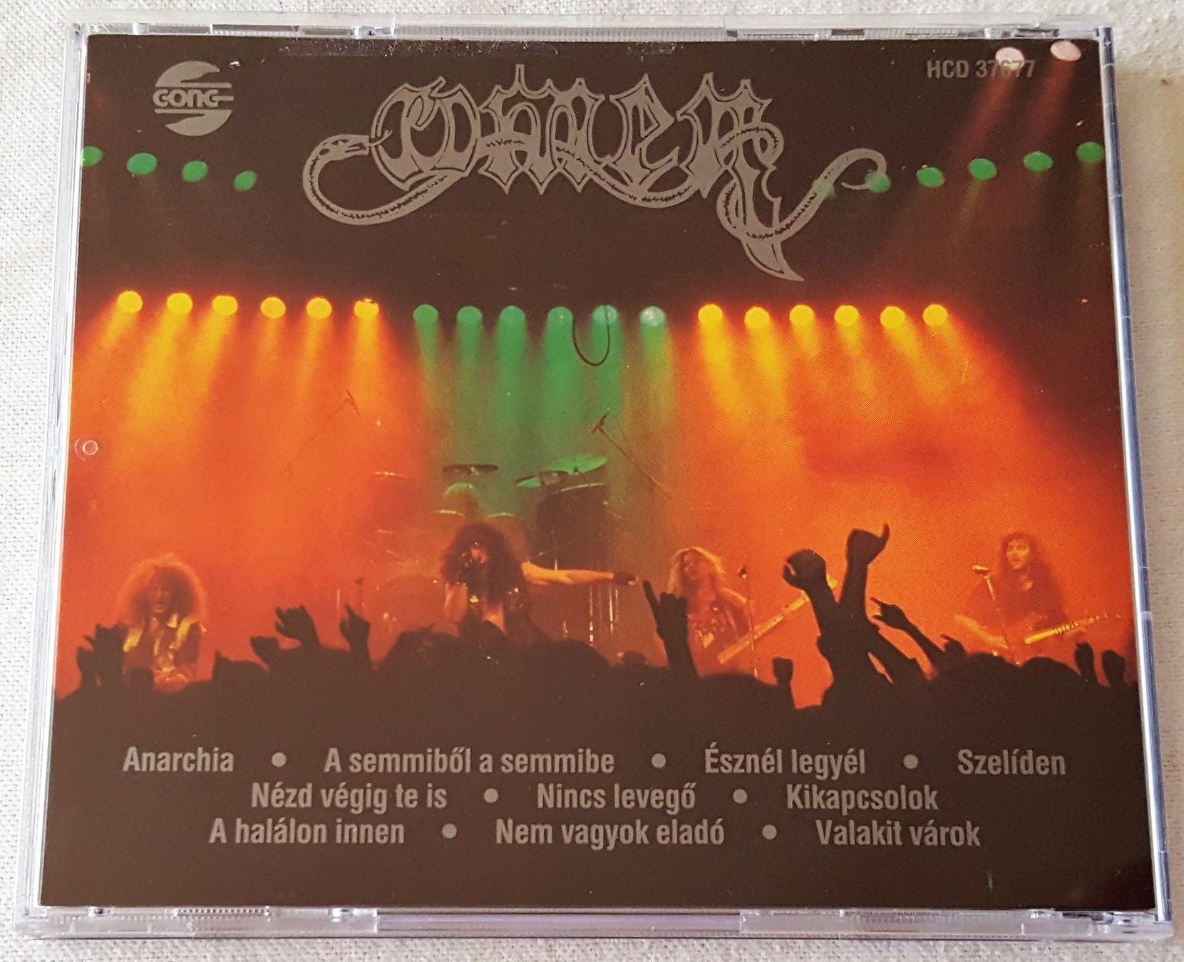 CD: Omen - Anarchia - CD - 1993  - Rare Hungary First Press – Usato da Uster venduto da Zardodel 1