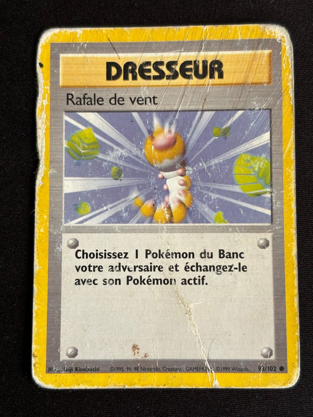 Pokémon Carte collezionabili: Pokemon Rafale de vent - Set de Base 93/102 - Français – Usato da Bern venduto da Big_GS
