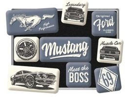 Ford Mustang The Boss Magnet Set 9teilig  (Art. 83124)