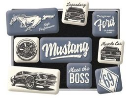 Ford Mustang The Boss Magnet Set  9teilig  (Art. 83124)