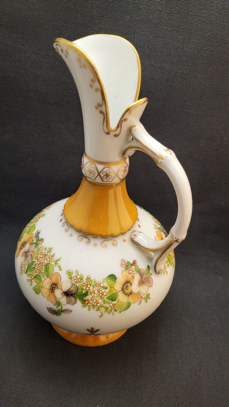 Vasi & Recipienti: Handbemalter Porzellankrug LIMOGES – Usato da Basel venduto da spinne02 1