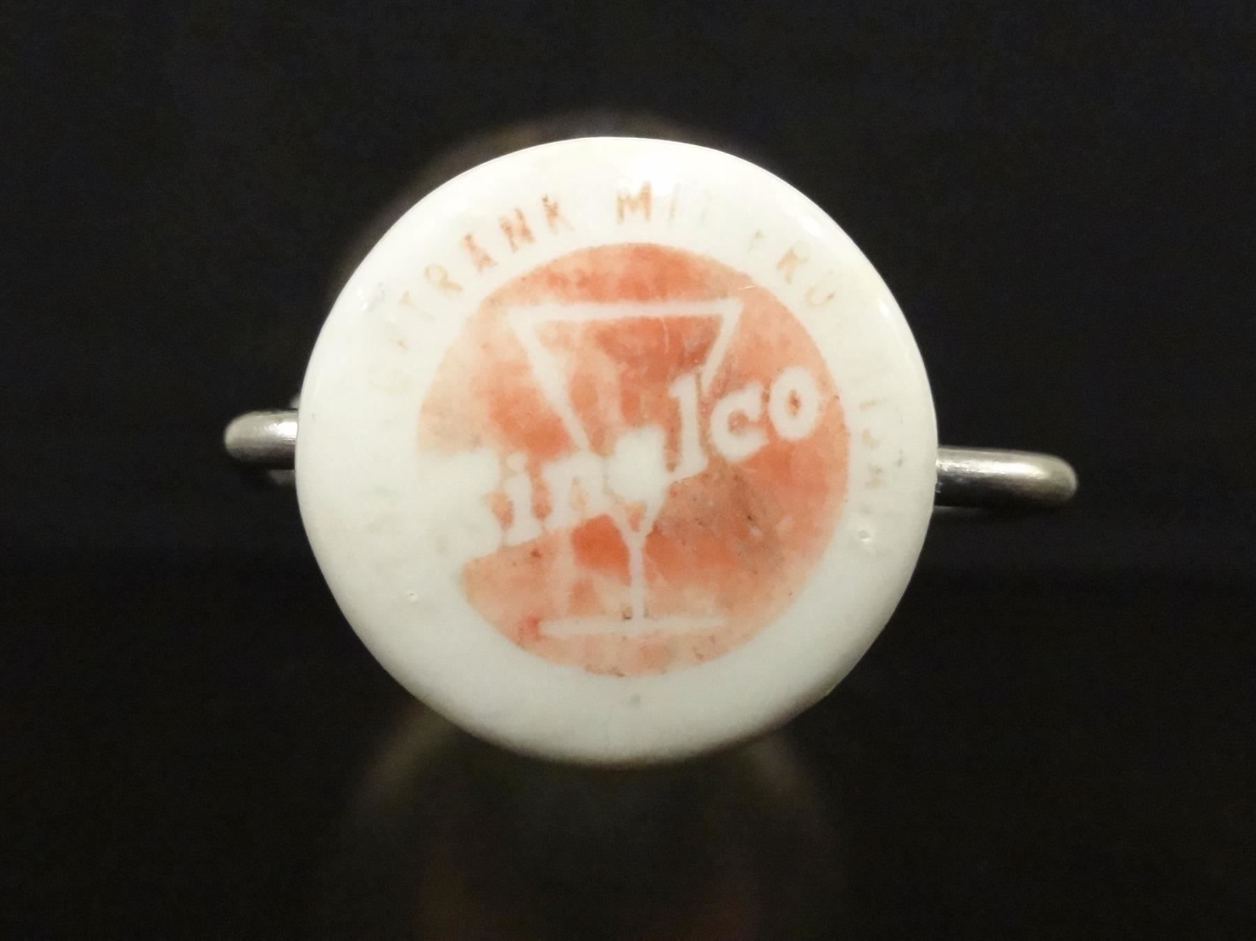 Bicchieri, Caraffe & Bottiglie: alte Flasche SINALCO 1965 BÜLACH – Usato da Kerzers venduto da Flaschenposten 7