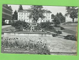 Heiden Kirchplatz mit Dorfbrunnenanlage