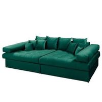 Dunkelgrüne Couch