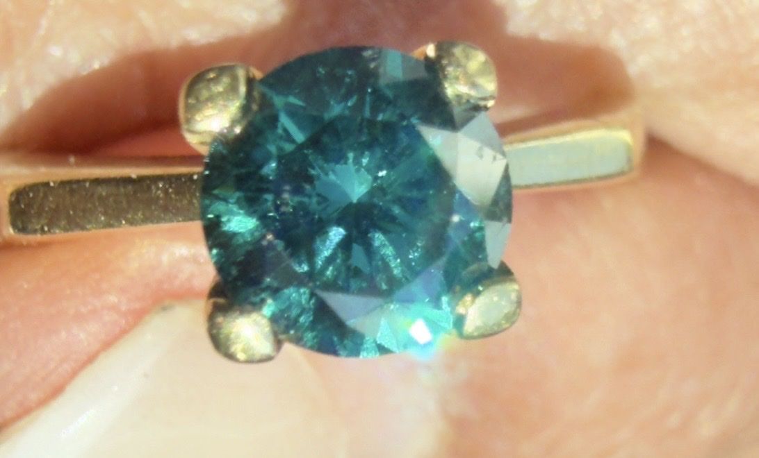 Bagues: Ring 18k mit Diamant 0,71ct – D'occasion à Oberhof par RealStone 2