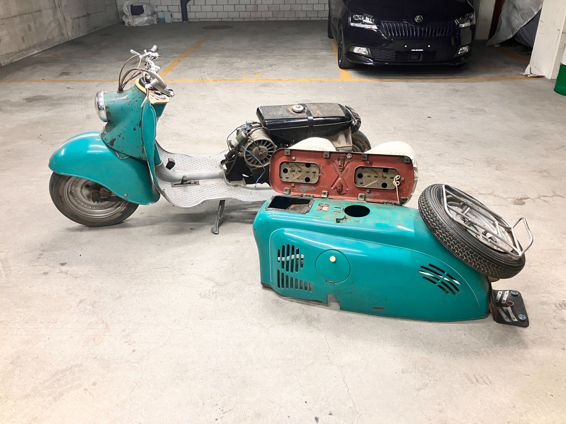 Sonstige: 2 Oldtimer, IWL Berlin DDR Kultroller IWL SR59 "Berlin" – Gebraucht aus Oberweningen von LSP72 6