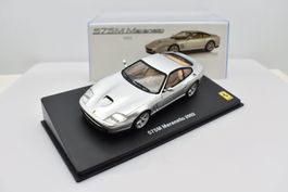 Ferrari 575M Maranello 2002-2005 silber met.            1:43