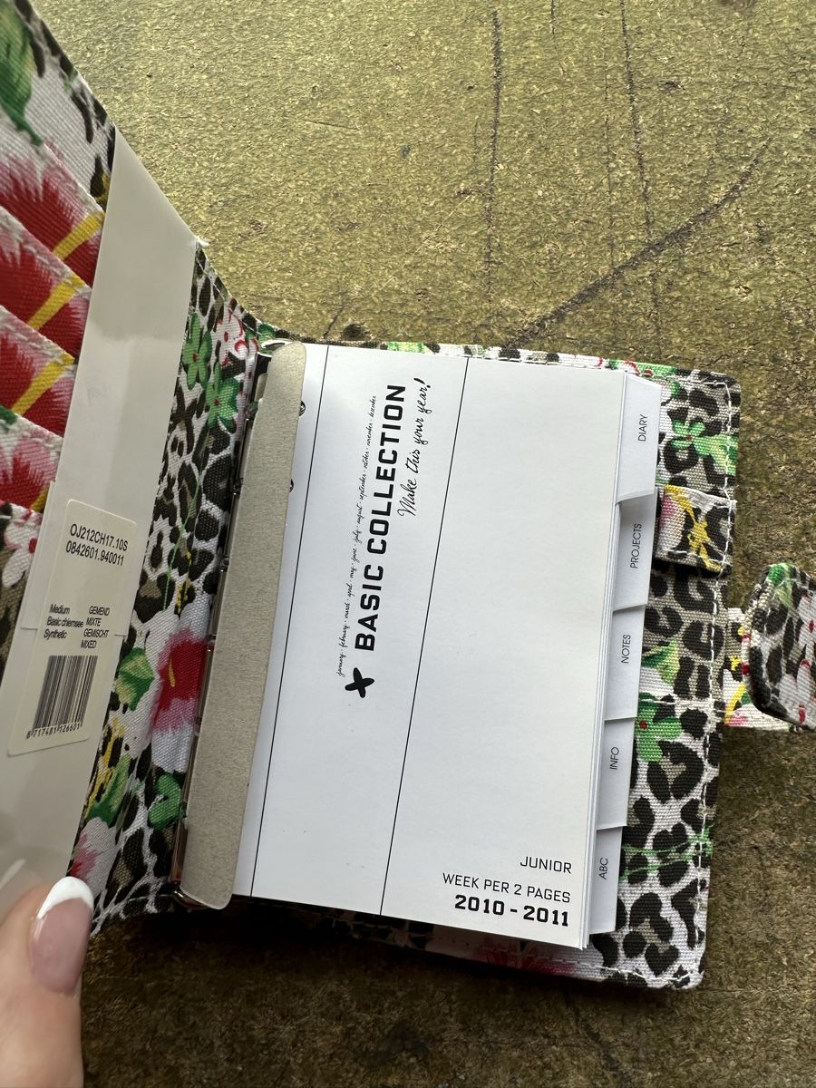 Kalender: Agenda Basic Collection mit Blumenmuster – Neu (gemäss Beschreibung) aus Zollikofen von Taximan89 2
