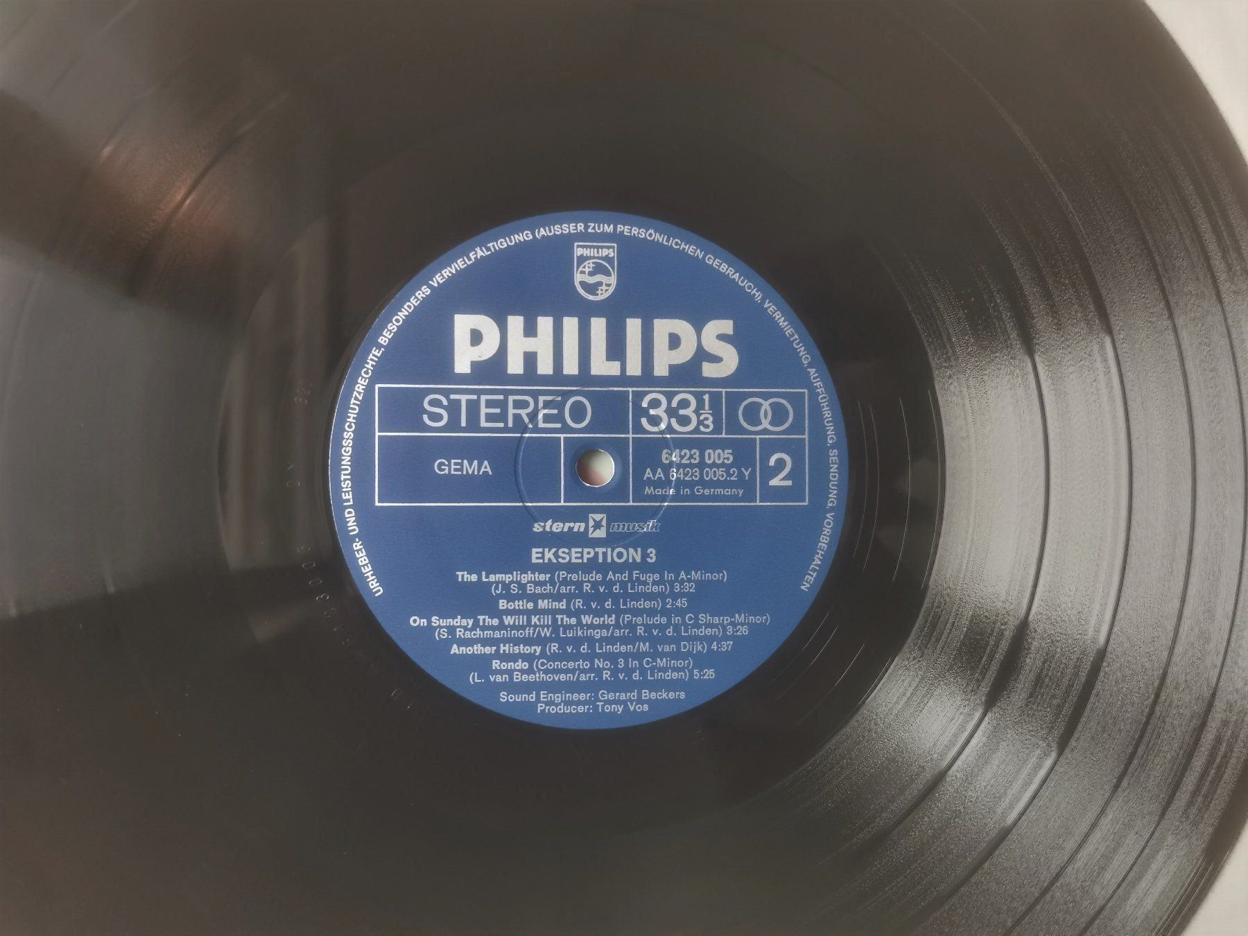 Schallplatten: Ekseption 3 / 1st. De /  VG+ VG+ /Prog. Rock – Gebraucht aus Hägendorf von Plattenhardt 4