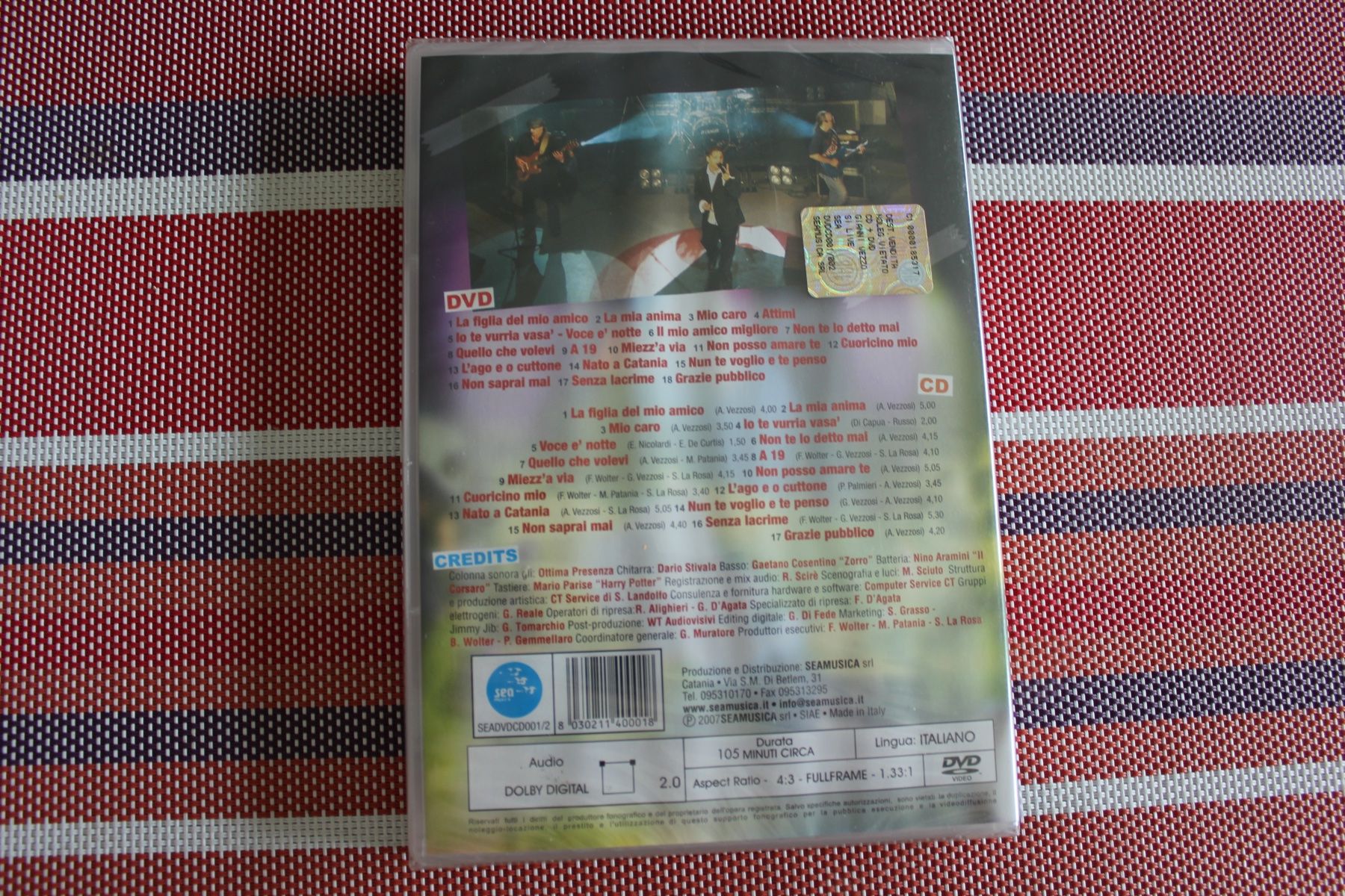 Tous les DVDs: Live Gianni Vezzosi DVD NEU – Neuf avec emballage d'origine à Geroldswil par Schlumpfine1973 1