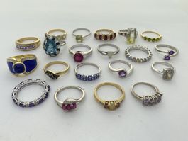 LOT Silber-Ringe 925 AG //i618