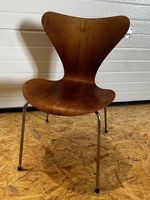 Vintage Arne Jacobsen Stuhl in Teak, Rarität