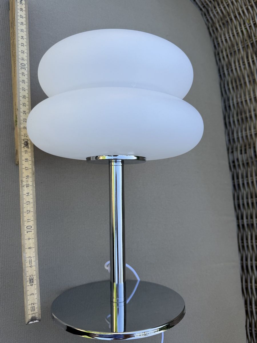 Lampade: Weisse Tischlampe Space Age Design Lampe – Usato da Deitingen venduto da Himhip 5
