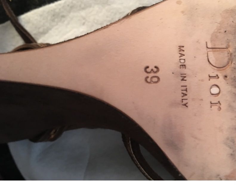 Dior Damenschuhe: Dior sandali 39 by John Galliano – Gebraucht aus Mendrisio von SGR85 4