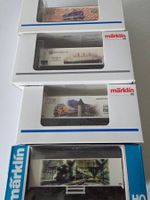 4 Stück verschiedene Güterwagen, Sondermodelle