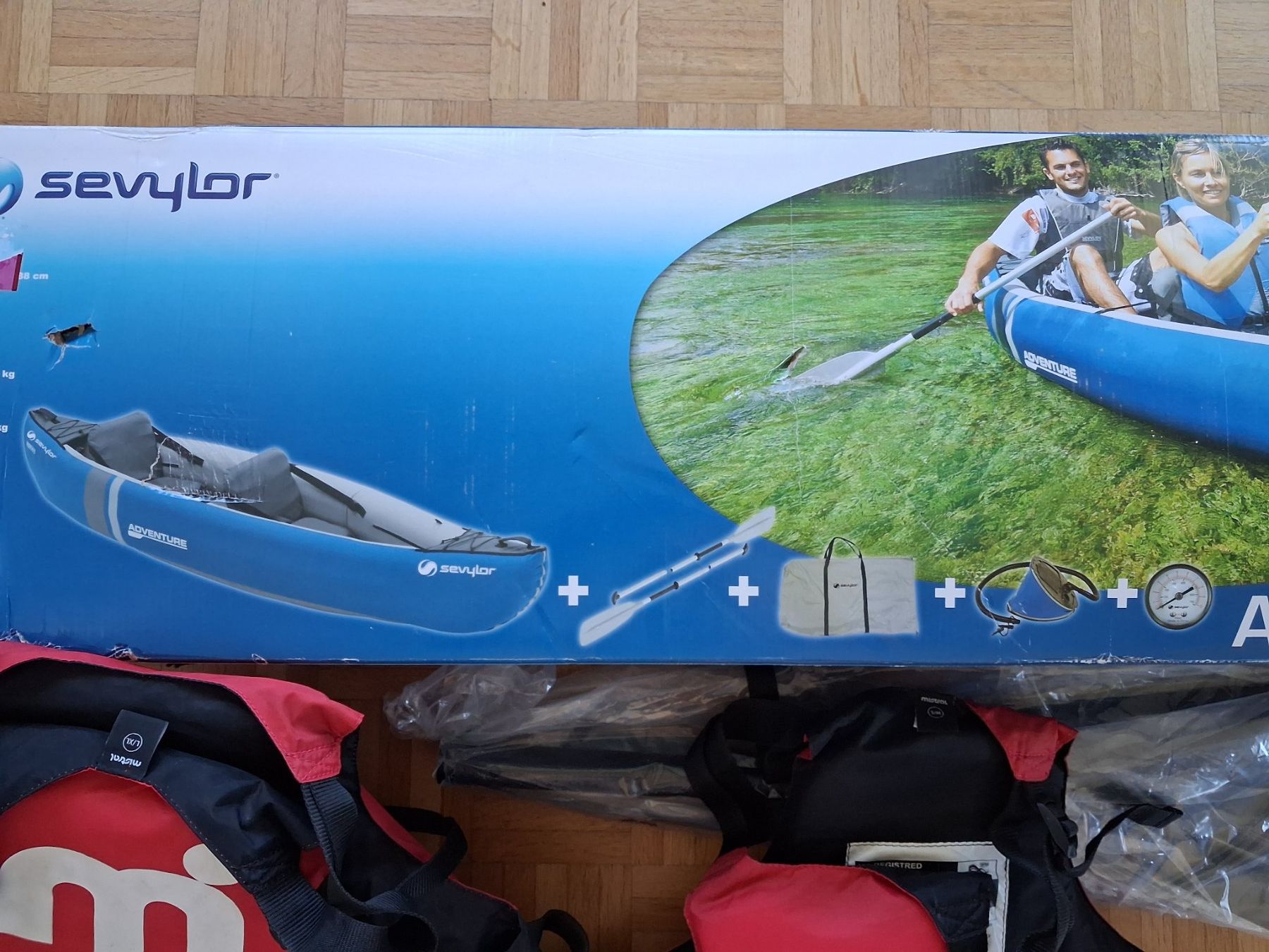 Sevylor Barche: Sevylor Kajak komplett Paket – Usato da Niederbipp venduto da mal_s2ym 1