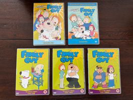Family Guy DVD Staffel 1-3 (1+2: Engl./Deut.; 3: nur Engl.)